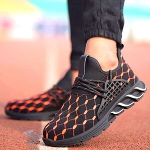 (60-1835) Steel Toe Shoes for Men Composite Toe Shoe for Women Sz 47 (14W - 12M)